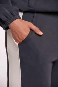 RINO & PELLE Avana Trouser in dark navy - women's pants - alternate view