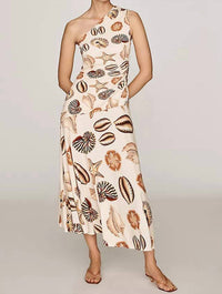 Farm Rio - One Shoulder Maxi Dress