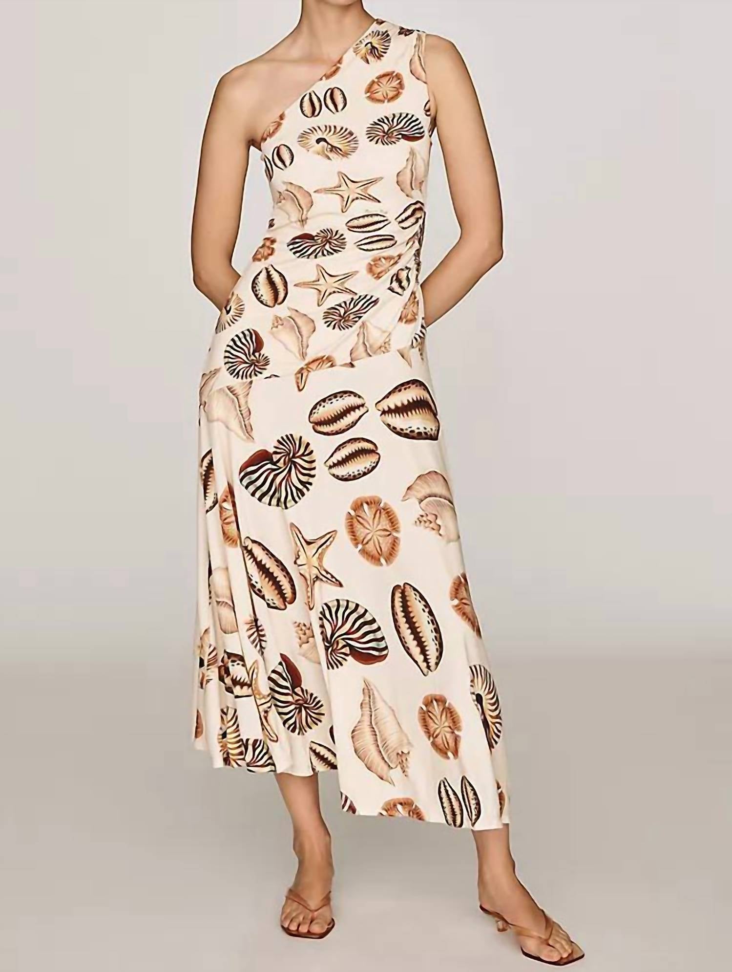 Farm Rio - One Shoulder Maxi Dress