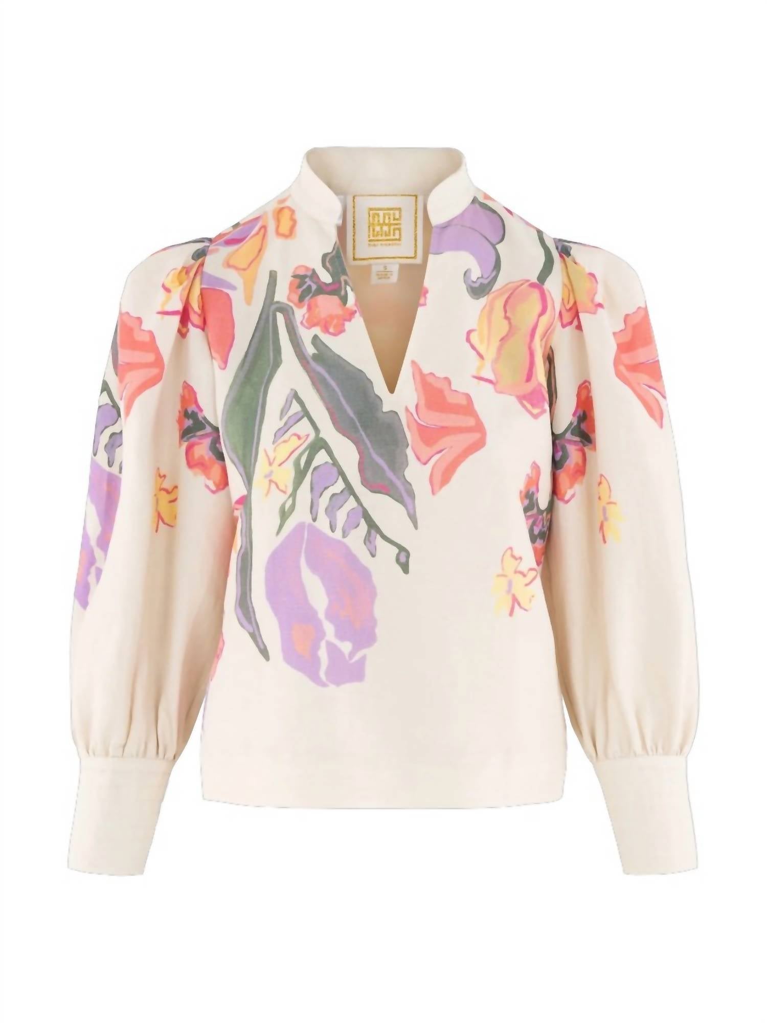 Emily Mccarthy - Hampton Blouson Sleeves Top
