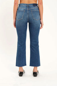 Daze - Shy Girl High Rise Crop Flare Jeans
