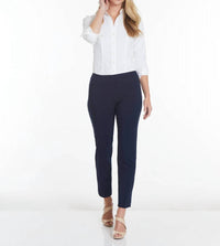 Slimsation By Multiples - Pull-on Narrow Leg Ankle Pants
