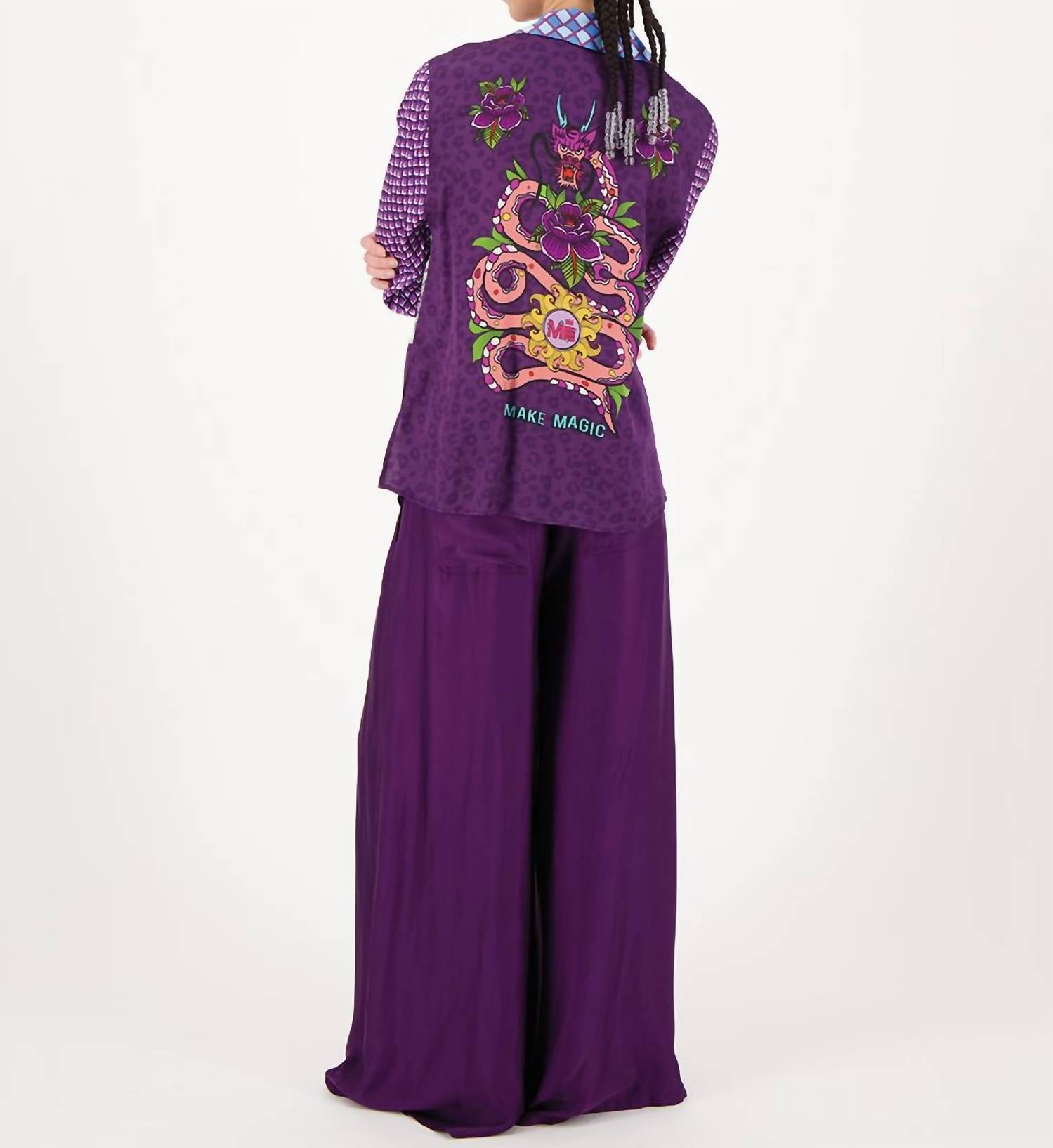 Me369 - Reyna Tie Waist Shirt