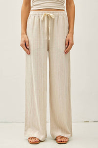 Be Cool - Striped Wide Leg Pants