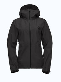 Black Diamond Women's Liquid Point Shell Jacket in black - women's jacket