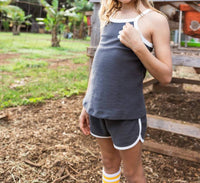 Tiny Whales - Girl's Waimea Dolphin Short
