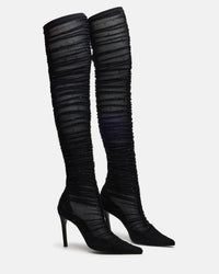 Steve Madden - Women's Rashida Mesh Pointed Toe Boot