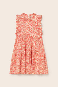 Cozmo - Perla Animal Print Cotton Dress