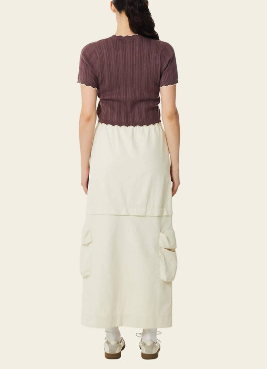 Find Me Now - Owen Cargo Midi Skirt