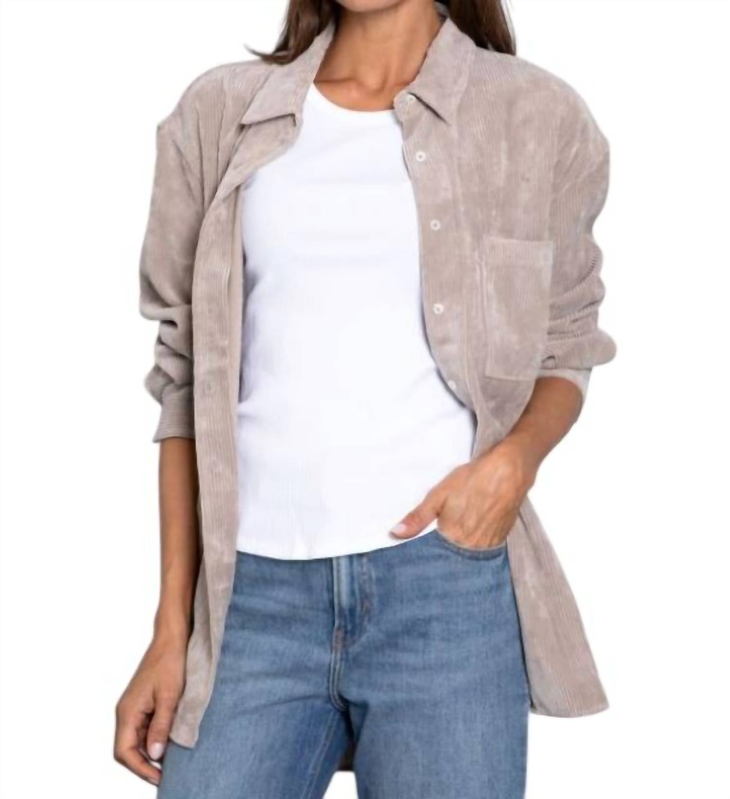 0039 Italy - Betty Corduroy Top