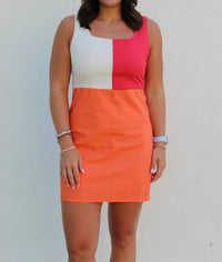 Tcec - Block Mini Dress