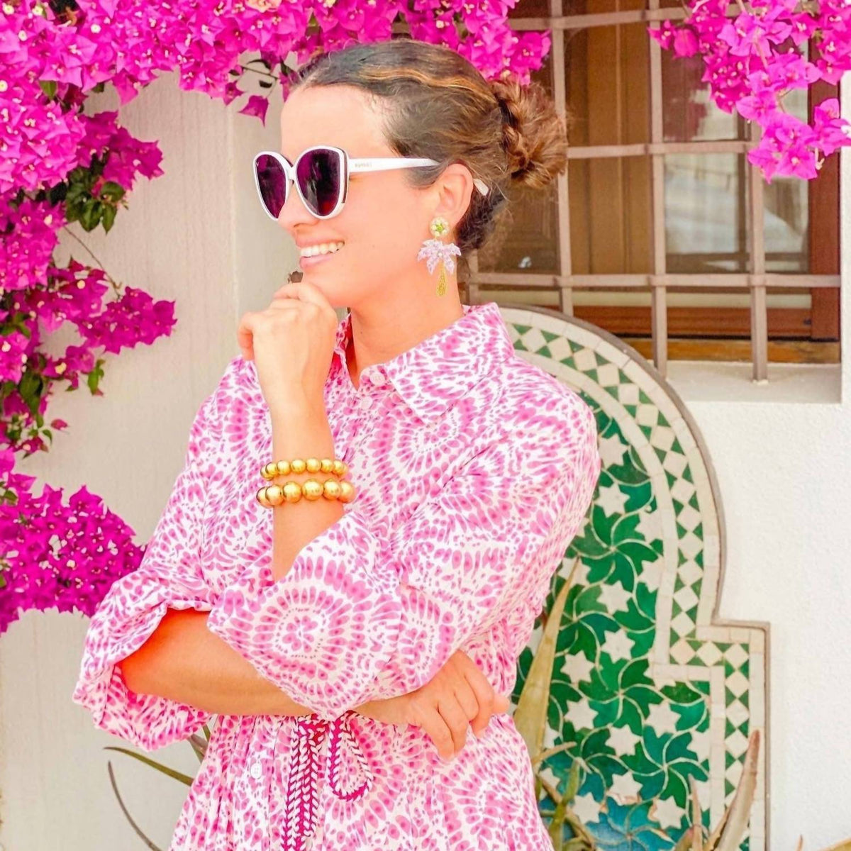 Gaby & Grace - Candace Gold Beaded Bracelet