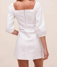 ASTR Rabia Dress in white - women's dress - alternate view