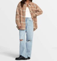 Rvca - BIRDIE SHACKET FLANNEL JACKET