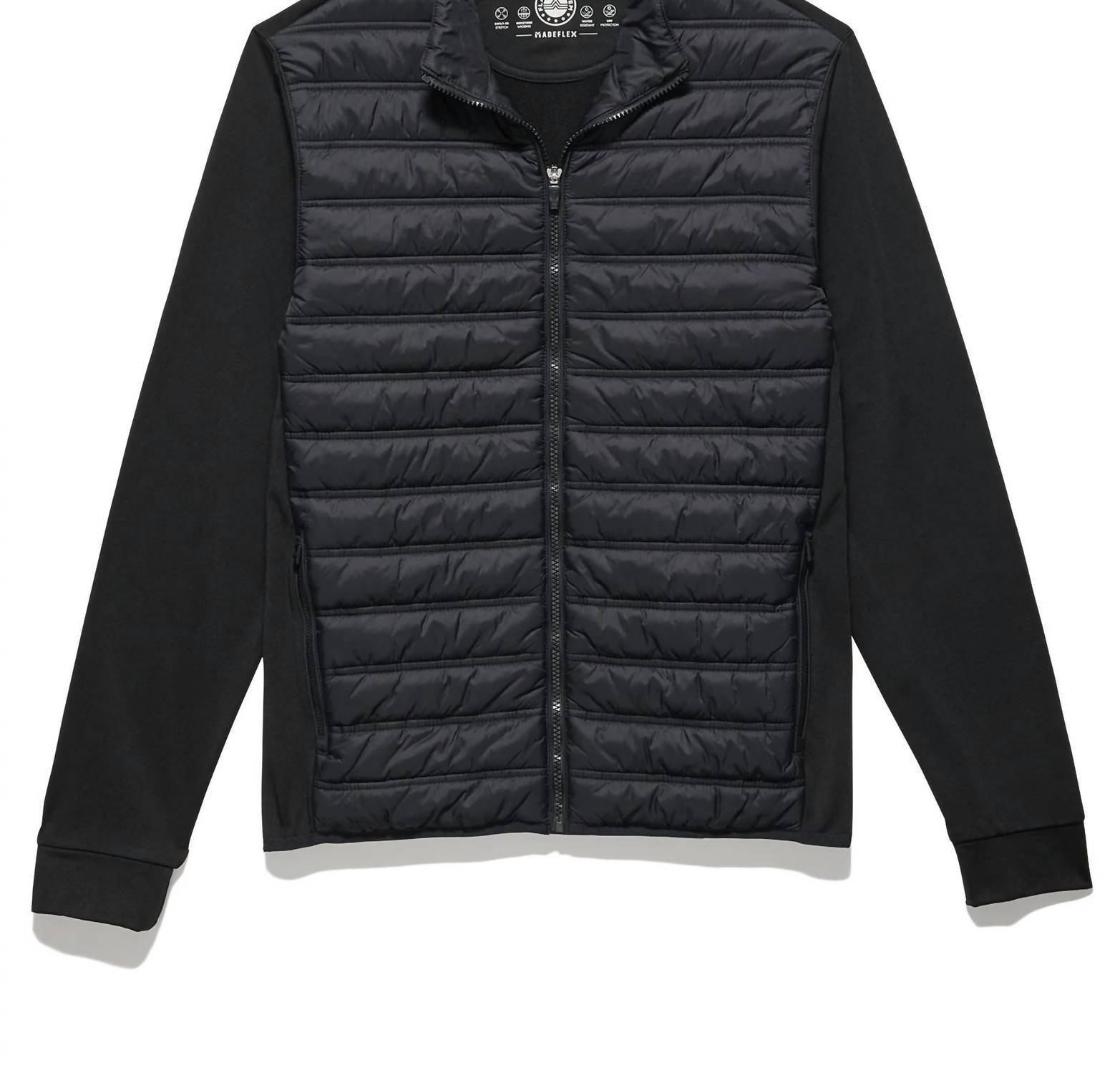 Flags & Anthem Worthington Performance Puffer Jacket in black - men's jacket - view 4