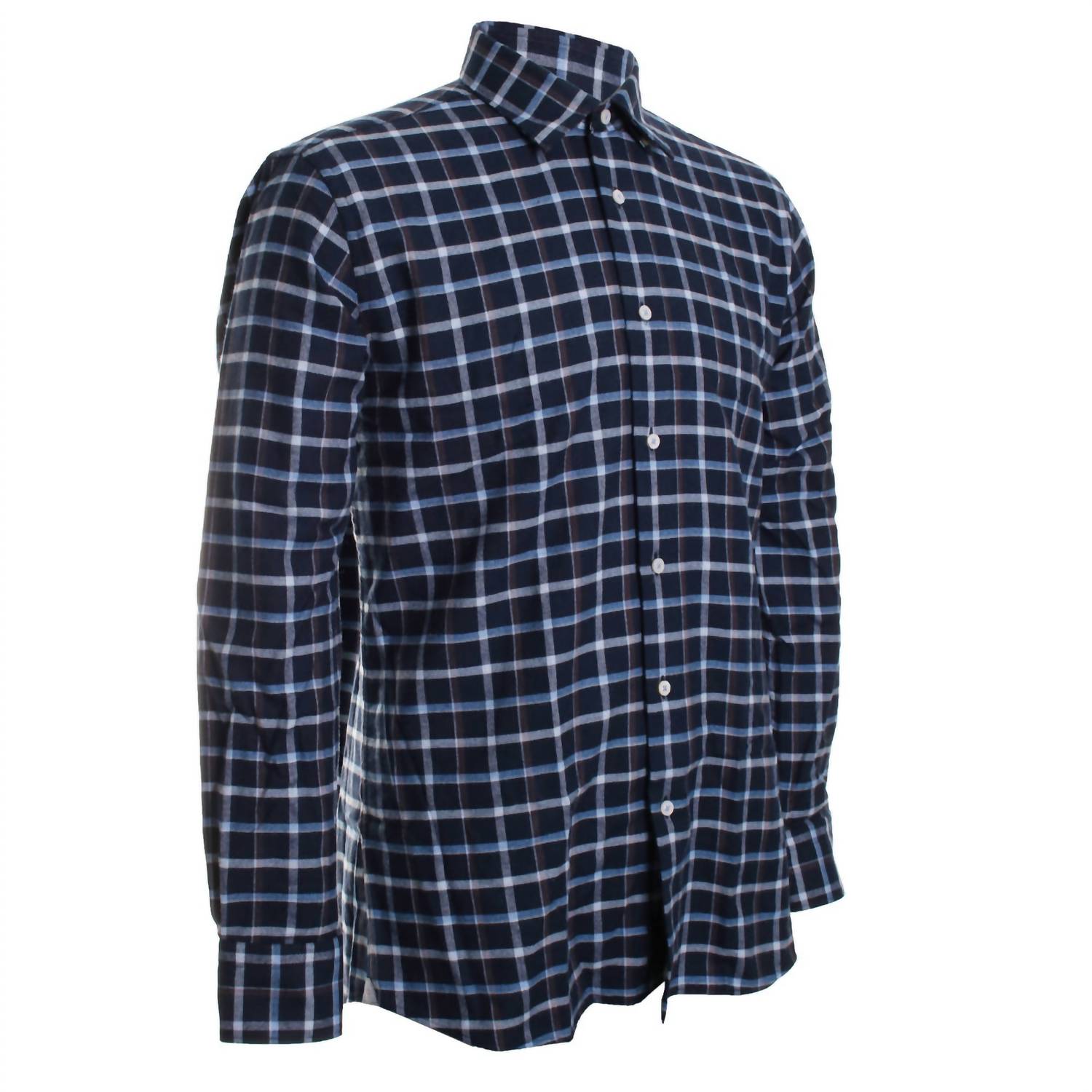 Calder Carmel - Men's Luxe Plaid Flannel Twill Shirt
