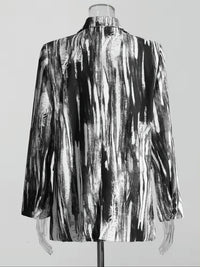 Twotwinstyle - Women's Abstract Aura Blazer