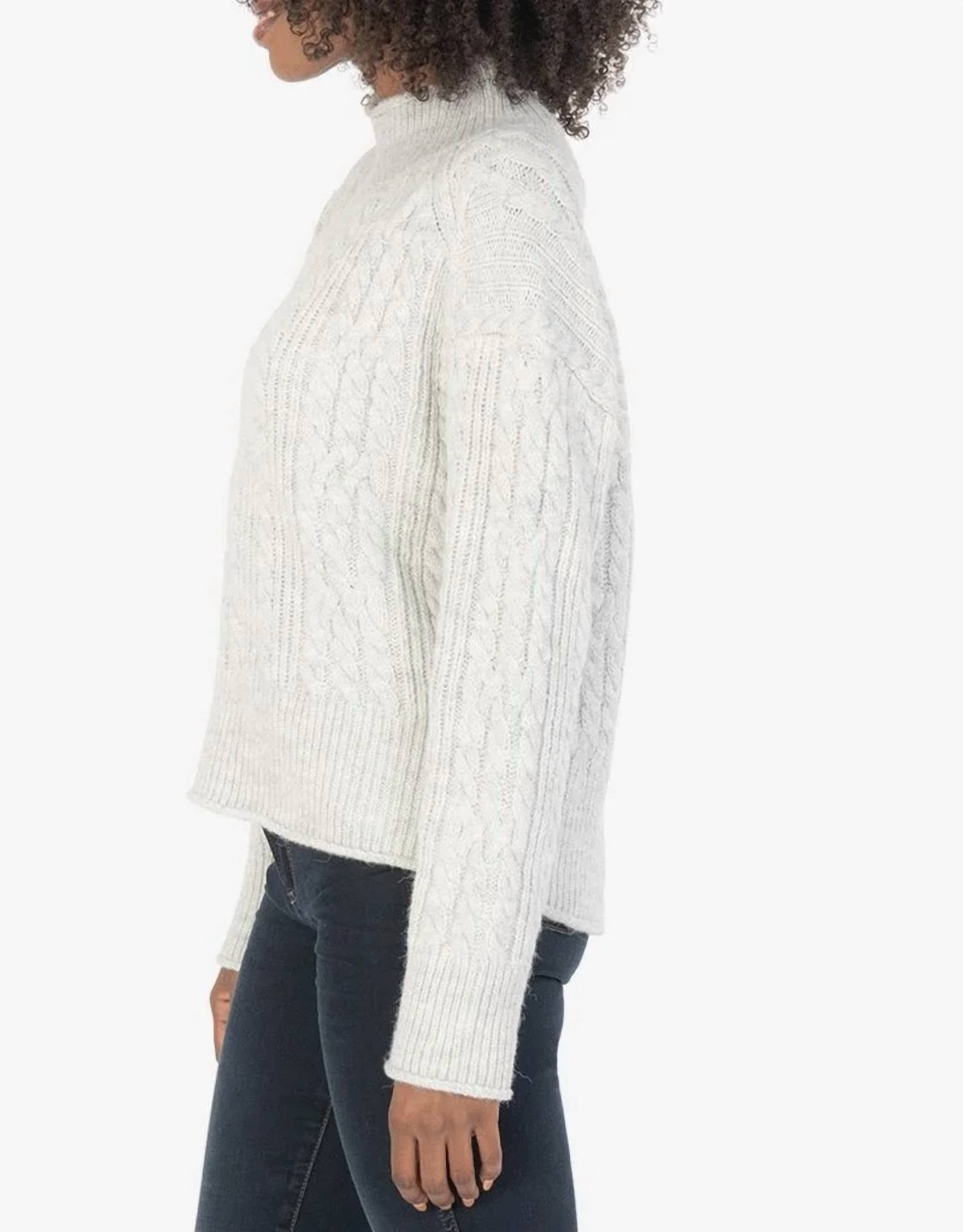 Kut From The Kloth - Leona Ribbed Turtle Neck Sweater