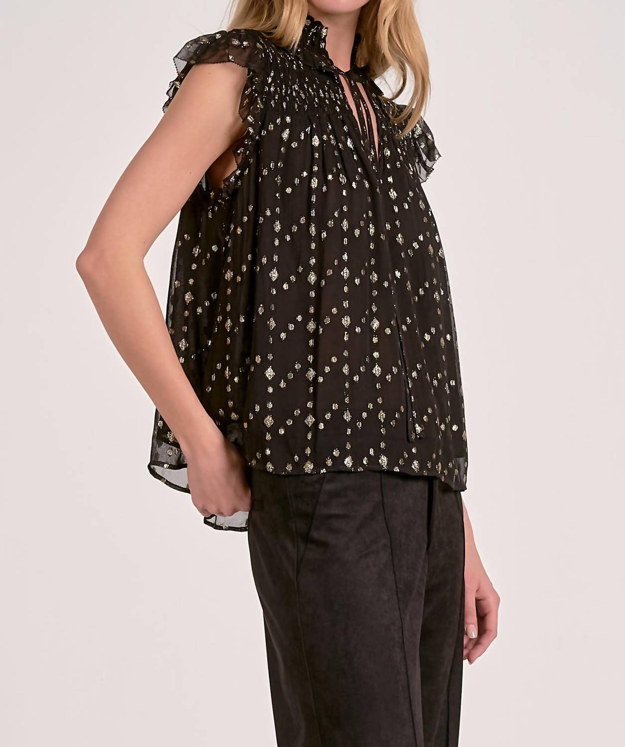 Elan - Geo Print Top