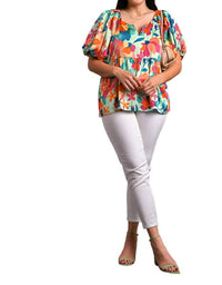 Umgee - Puff Sleeve Blouse