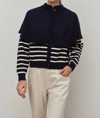 Le Mont Saint Michel - Gequin Cape Cardigan
