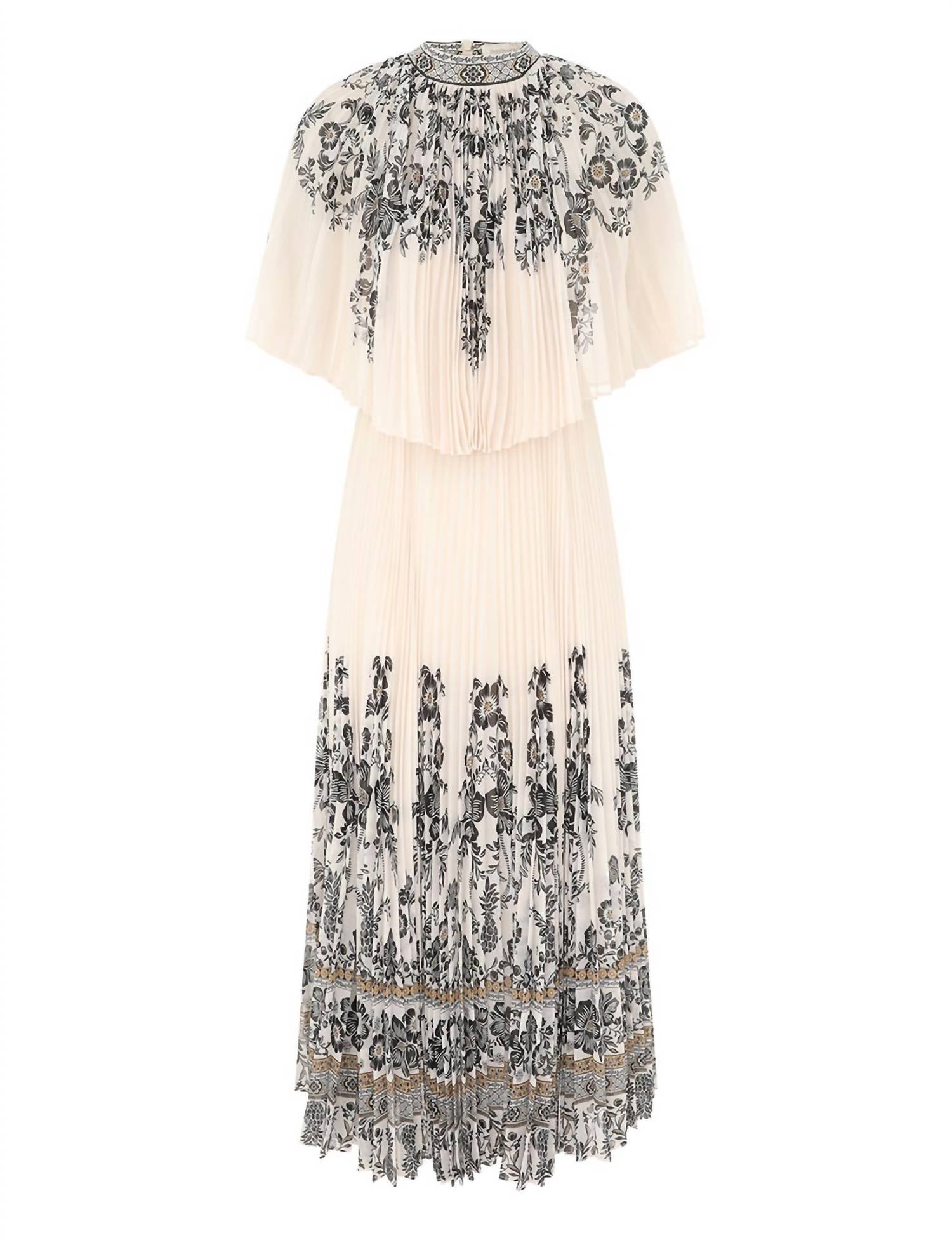 Zimmermann - Dawning Sunray High Neck Midi Dress
