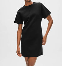 White + Warren - Superfine Organic Cotton Waisted Dress