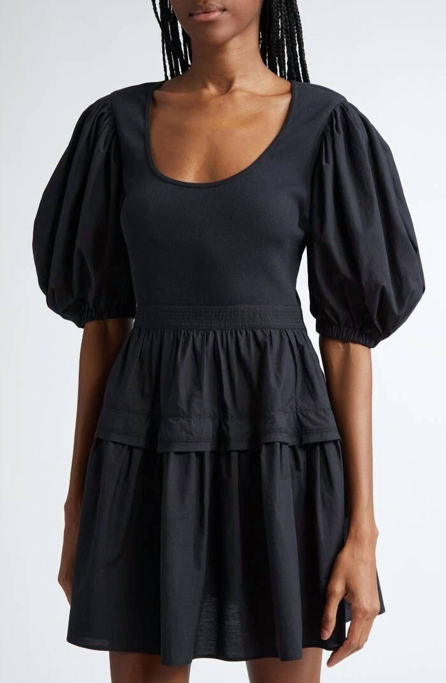 Ulla Johnson - Tilda Mixed Media Mini Dress