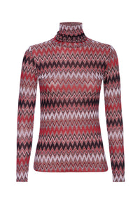 Nadja Turtle Neck Long Sleeve Top