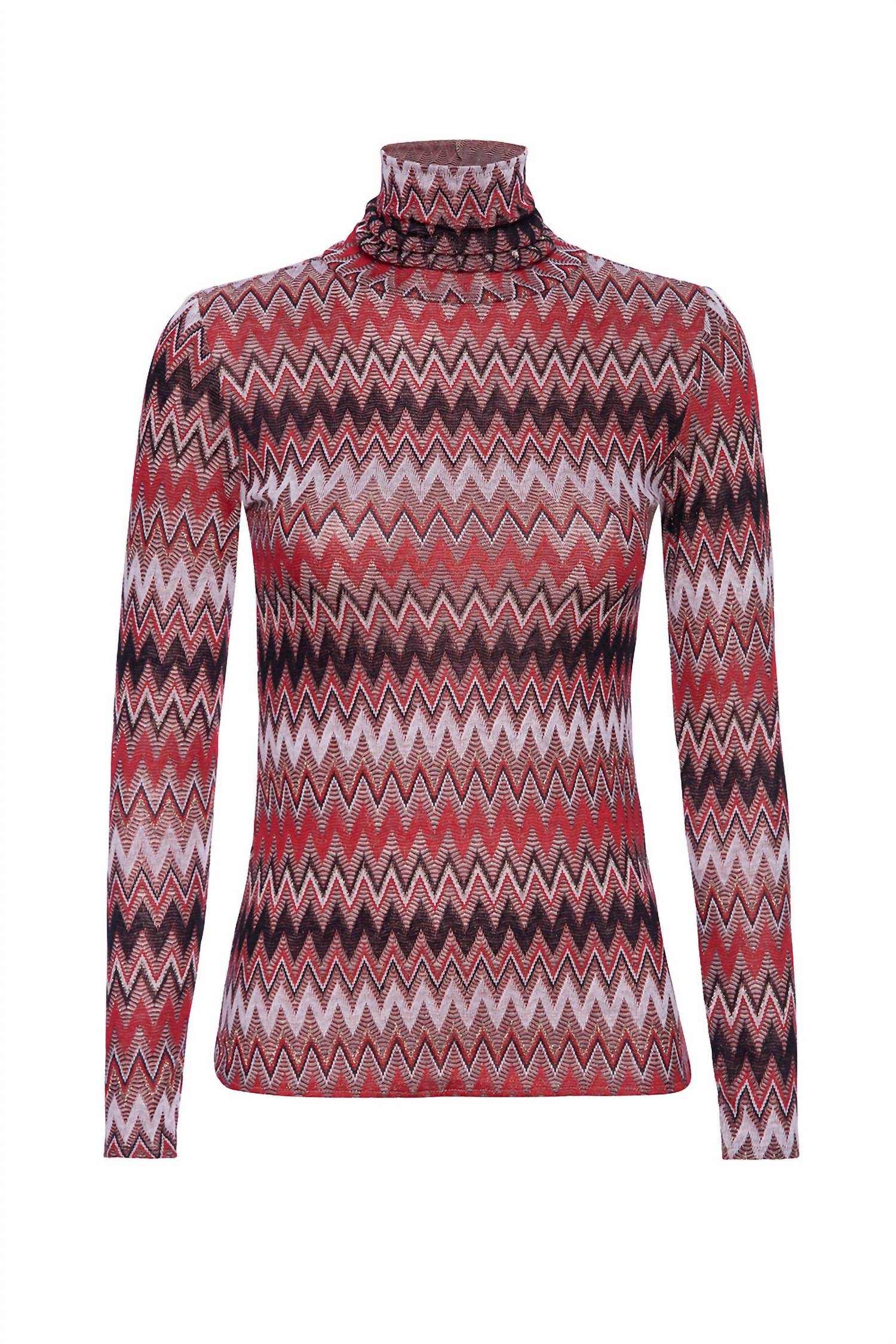 Nadja Turtle Neck Long Sleeve Top