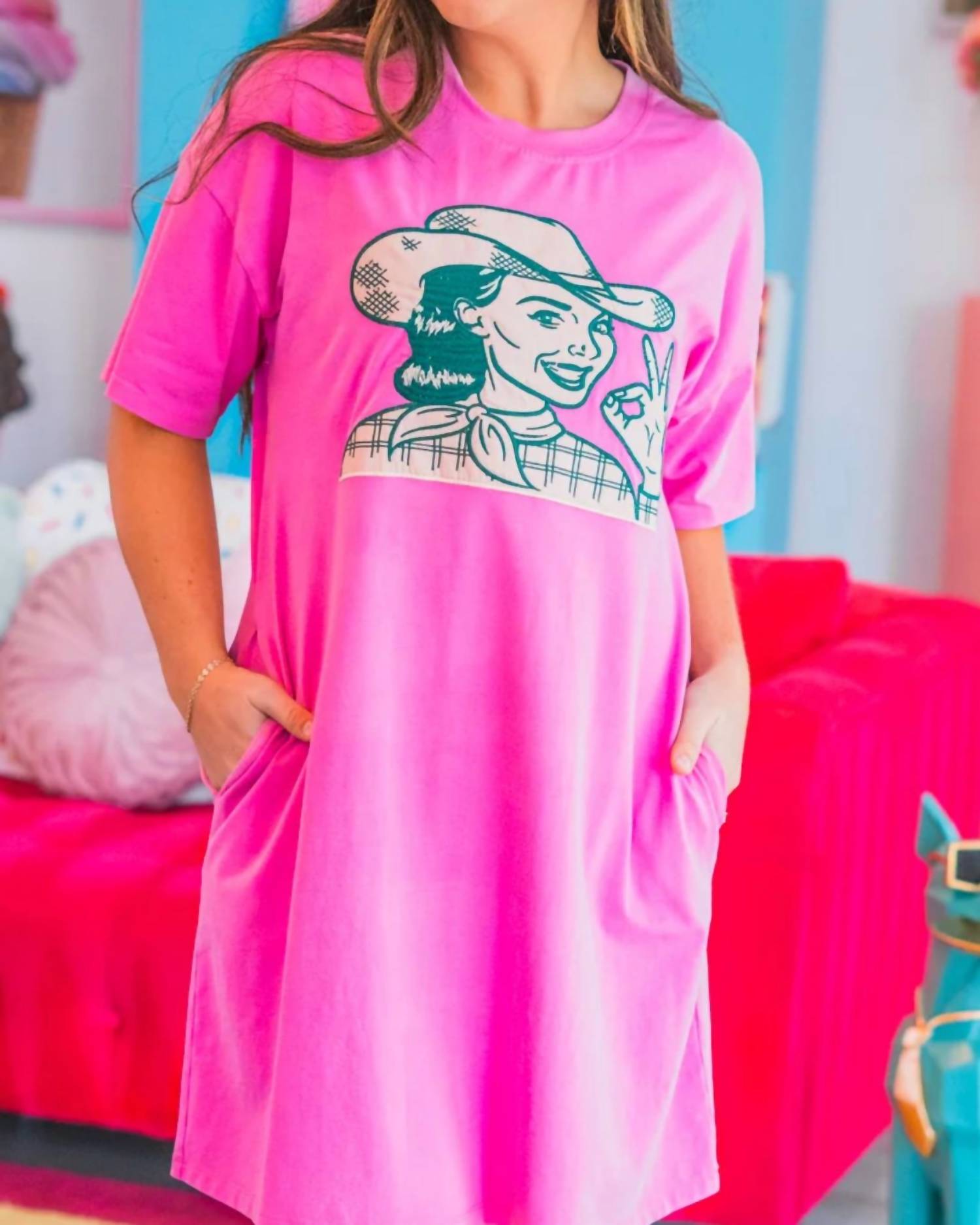 Layerz Clothing - Alrighty Cowgirl Dress