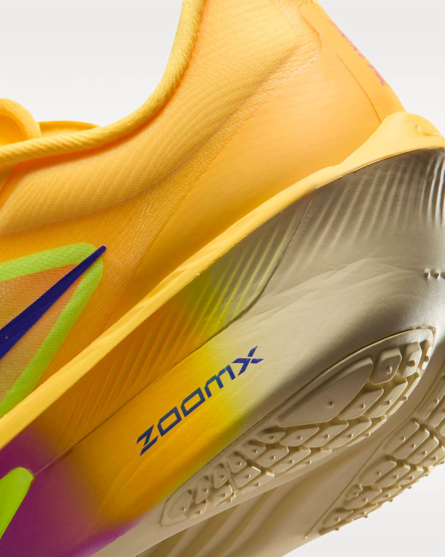 NIKE Women's Zoom Fly 6 Road Racing Shoes in citron pulse volt ice hyper - women's shoe - view 4