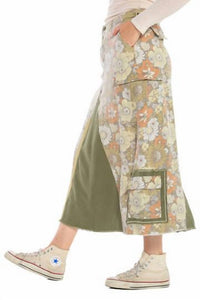 Danang - Military Maxi Skirt