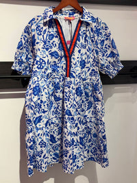 Thml - Women's Short Sleeve Flower Dress