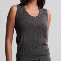 Barefoot Dreams - Cozychic Ultra Lite Cable Knit Tank