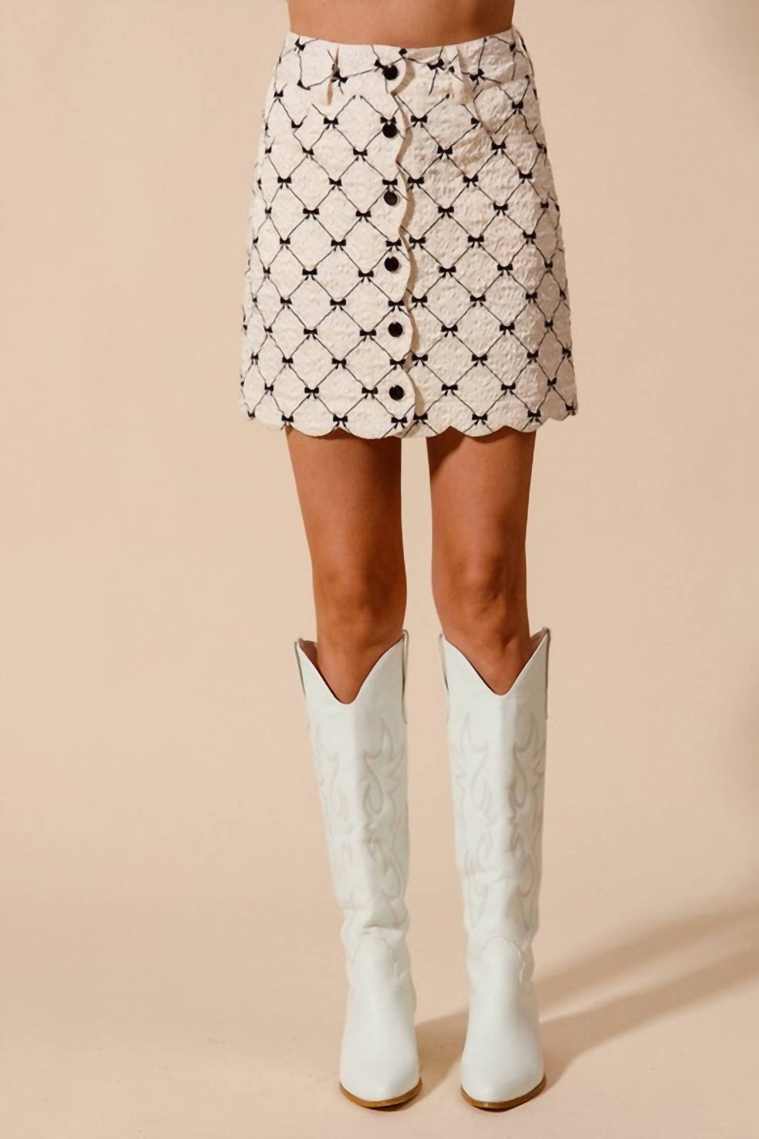 So Me - Serenity Bow Skirt