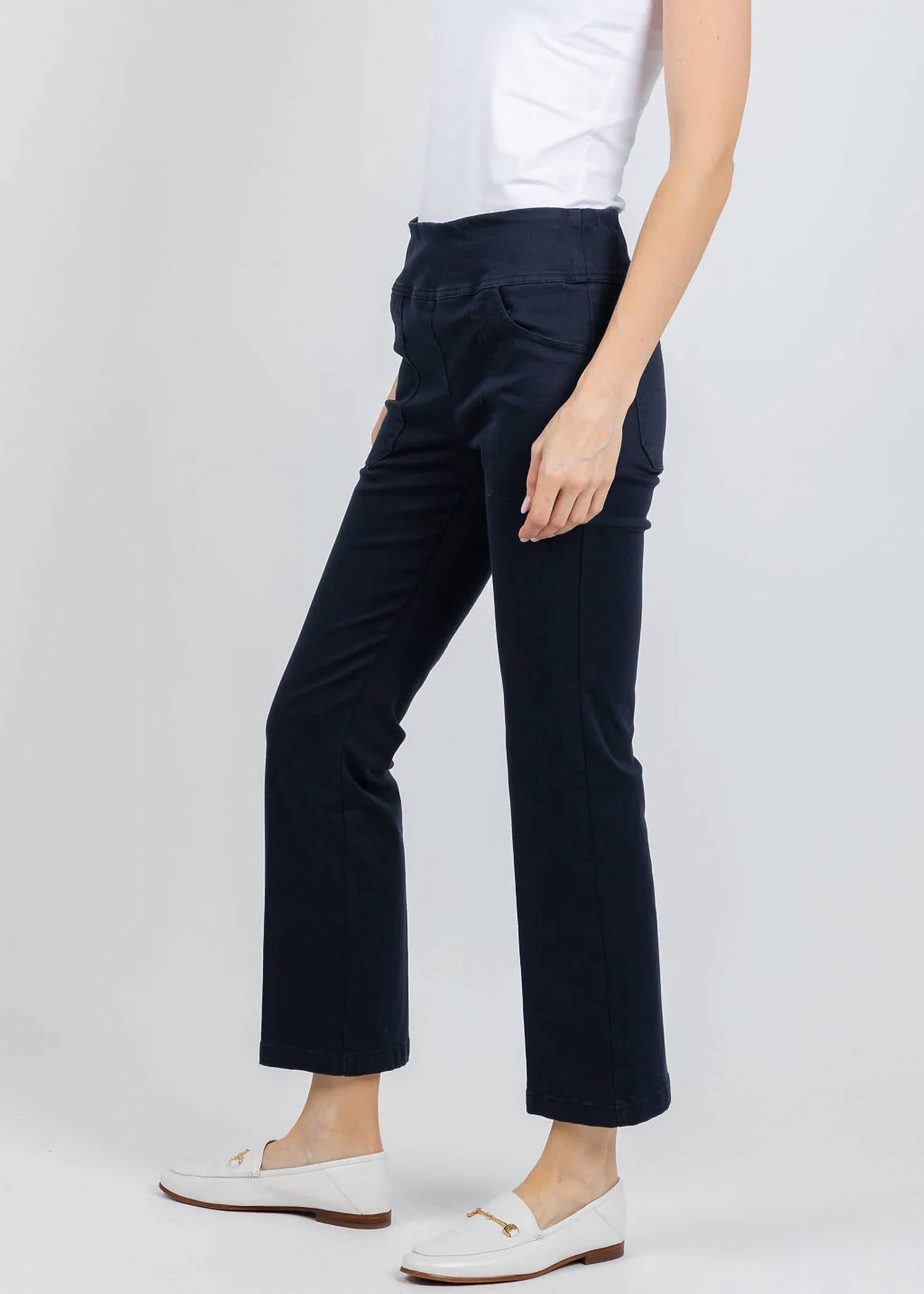 Elliott Lauren - Modern Twill Pull-on Pants With Pocket