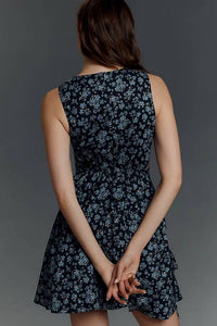 English Factory - Sleeveless Cutout Mini Dress