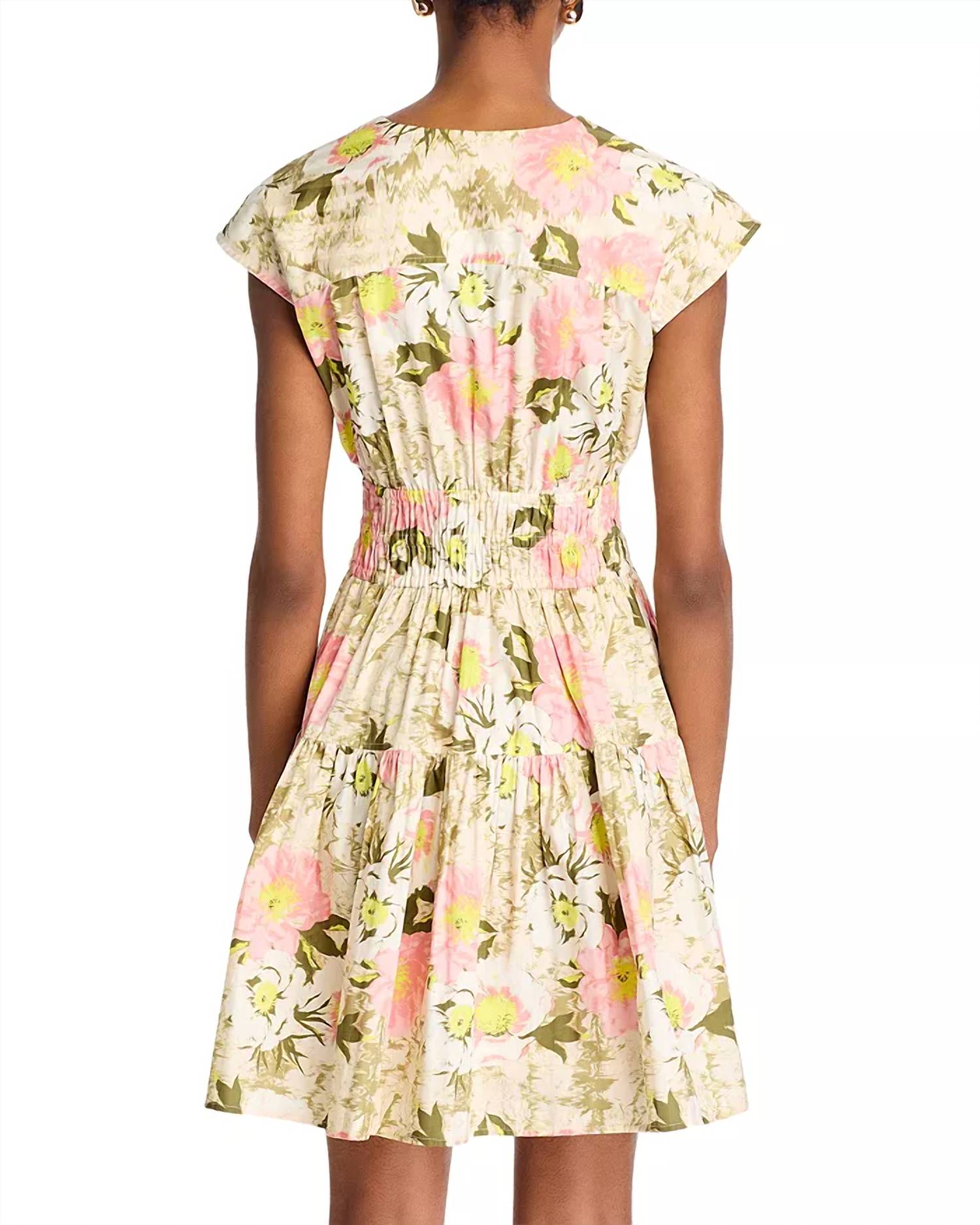 Derek Lam 10 Crosby - Tora V-neck Mini Dress