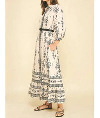 Pinch - Collared Maxi Dress