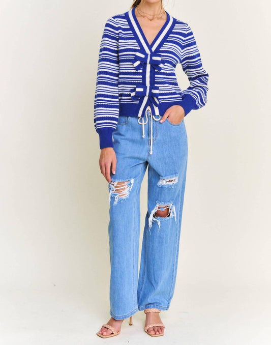 In The Beginning - Beginning Knit Cardigan