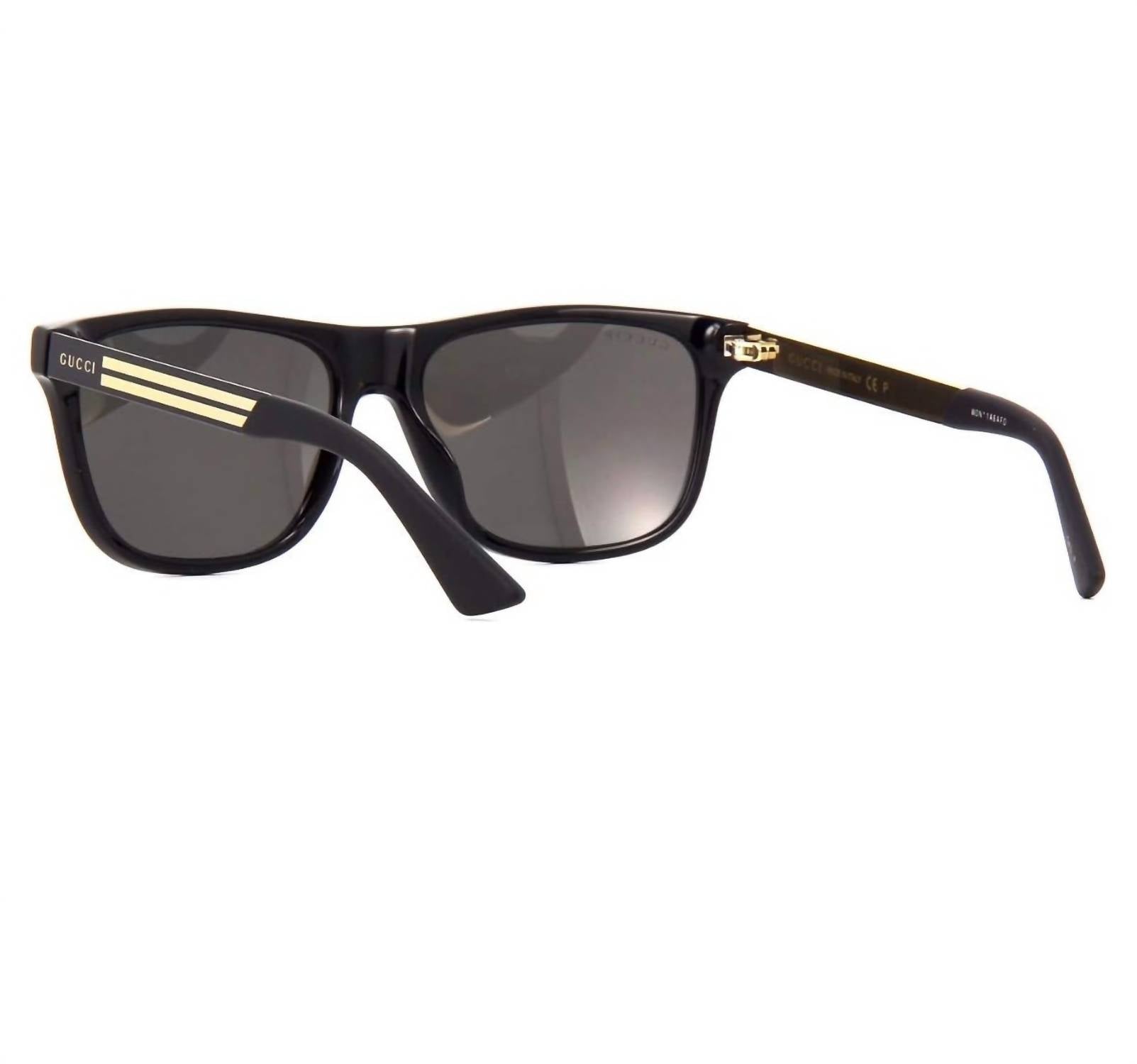 Gucci - Men's Rectangular Non Polarized Sunglasses 0687s - 002