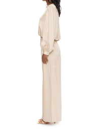 DELUC Iris Pants in ecru - women's pants - alternate view