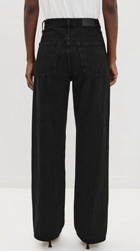PISTOLA Tate High Rise Wide Leg Jeans in midnight hour - women's jeans - alternate view
