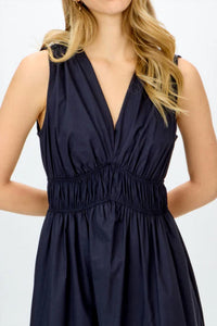 Joseph Ribkoff - Stretch Poplin Fit-and-flare Dress