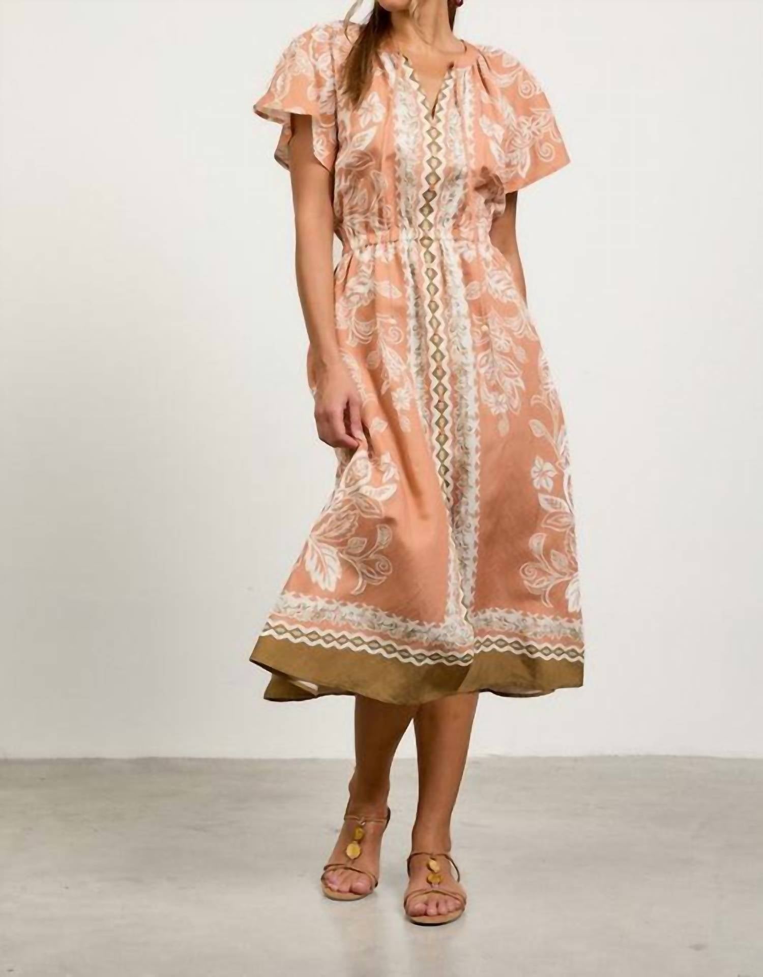 Skies Are Blue - The Florence Floral Dress