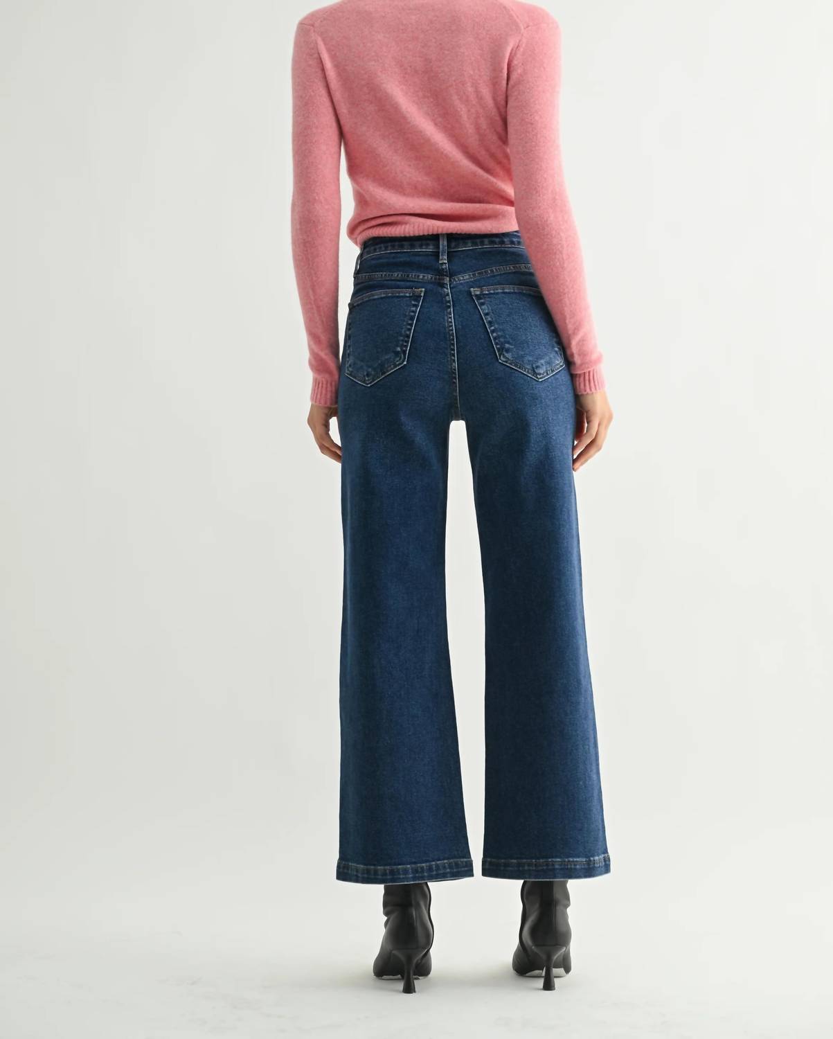 Just Black Denim - The Sailor Pocket Wide Leg Jeans