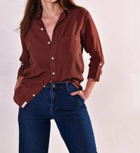 Emily Phillips - Button Down Tencel Shirt