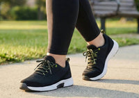 Orthofeet - Women's Coral Athletic Mesh Shoe