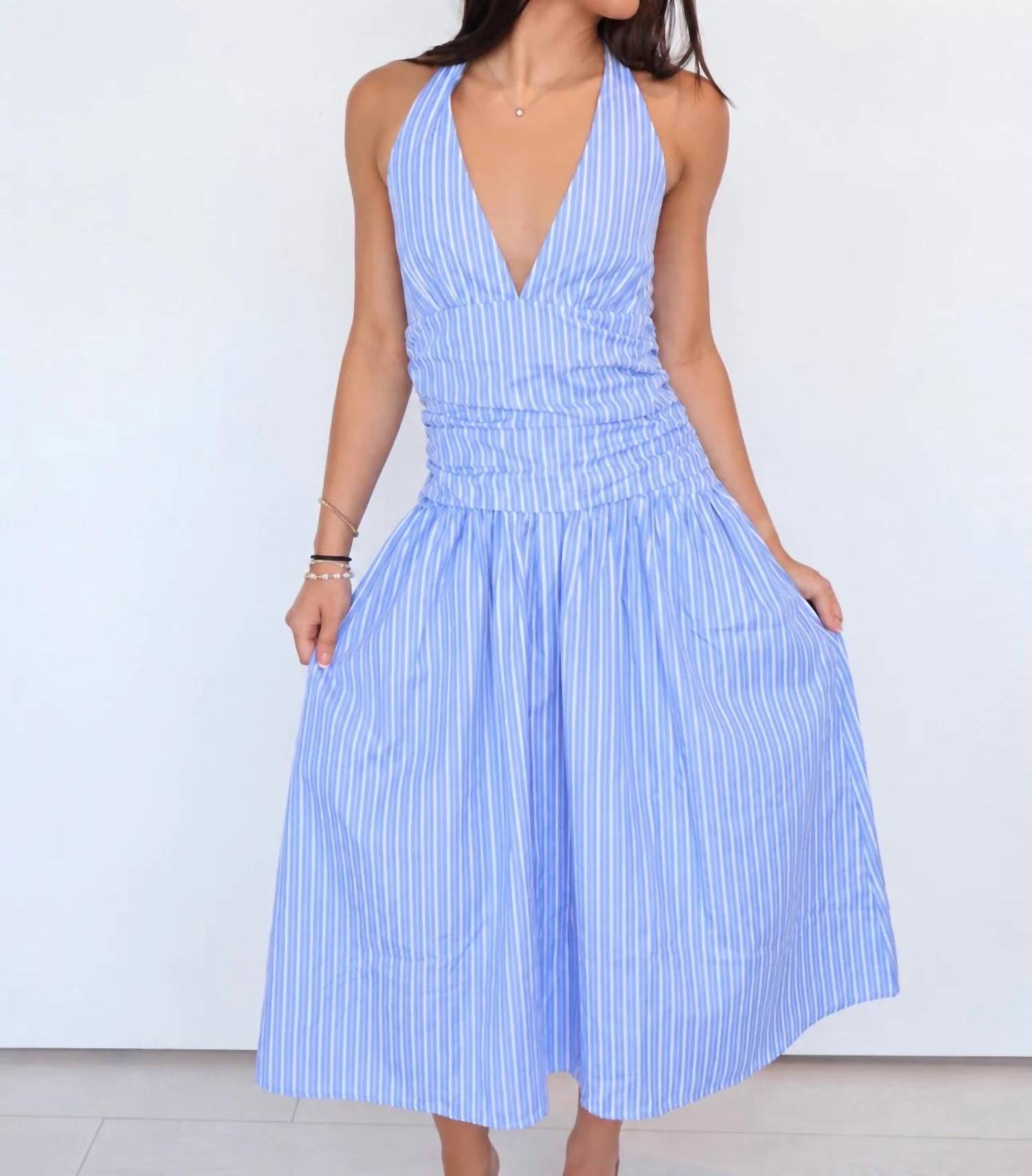 Mod Ref - The Annie Halter Midi Dress